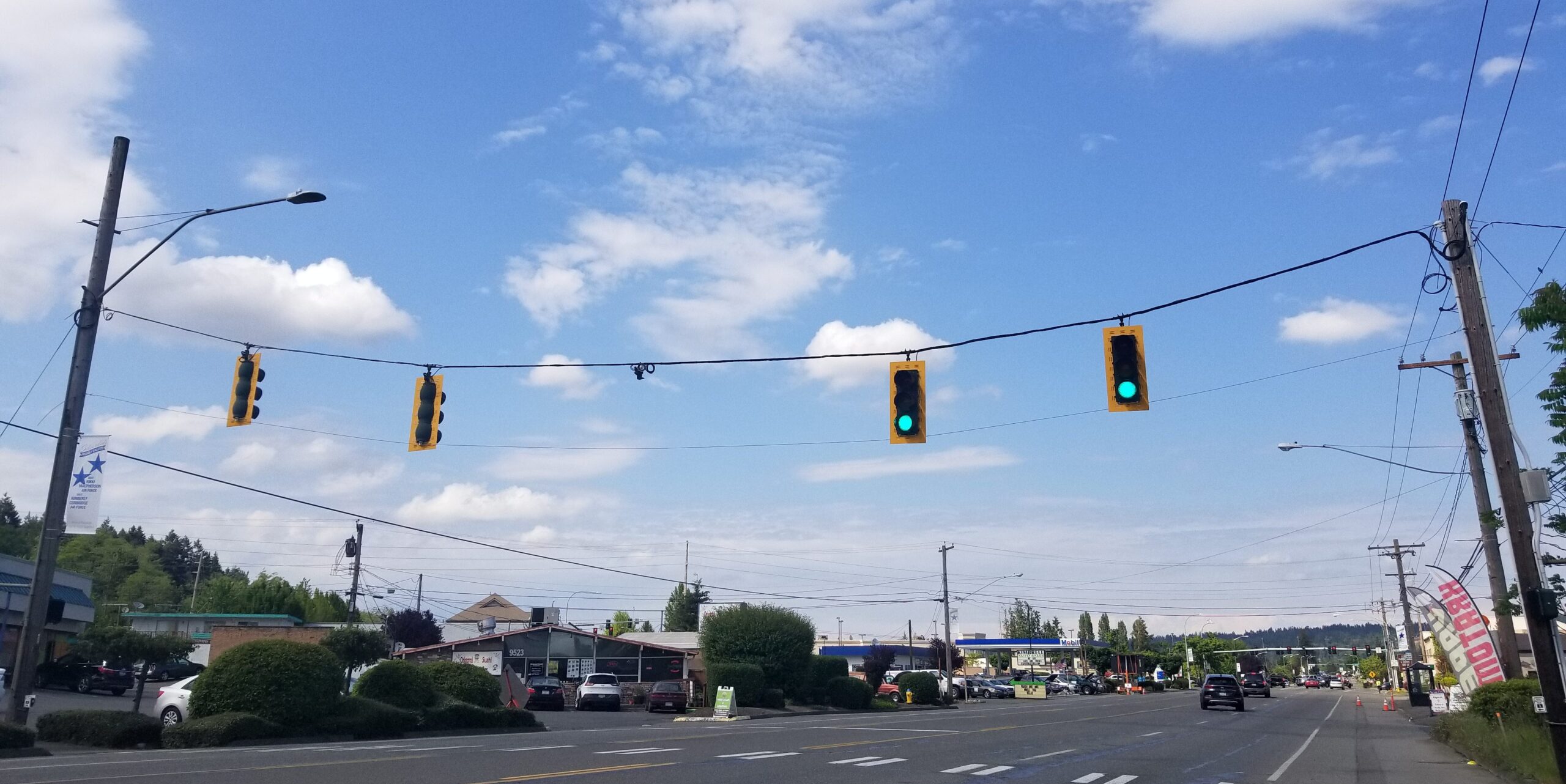 Unique Traffic Signal in Washington AARoads