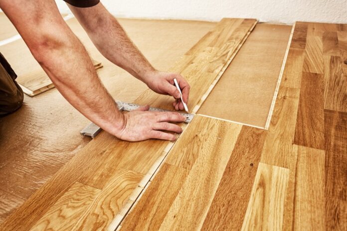 Engineered wood flooring