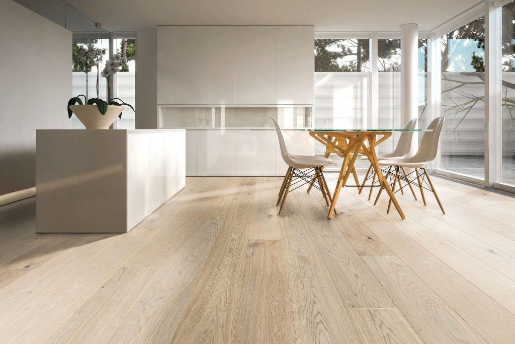 Engineered wood flooring