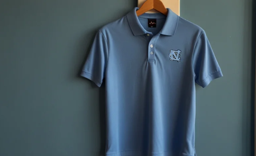 17029009482UNC Blue Polo Shirt Temu