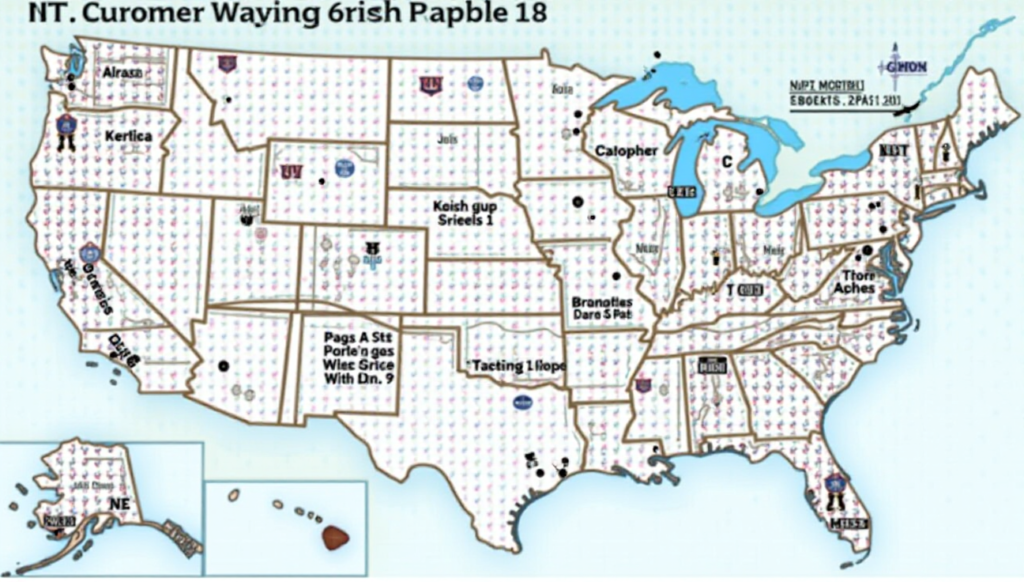 NFL Games Today TV Schedule Map​