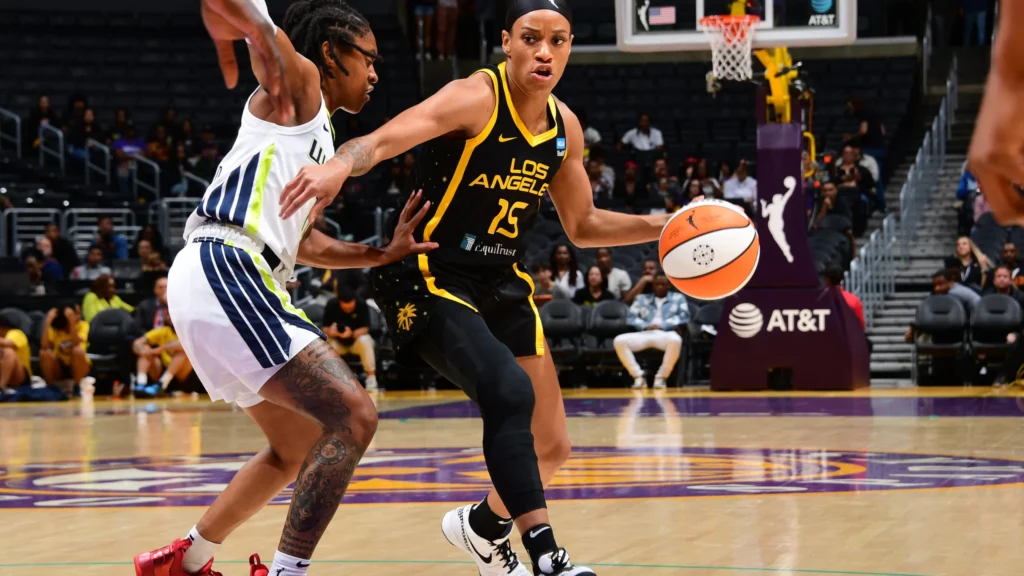 Los Angeles Sparks vs Dallas Wings match player stats