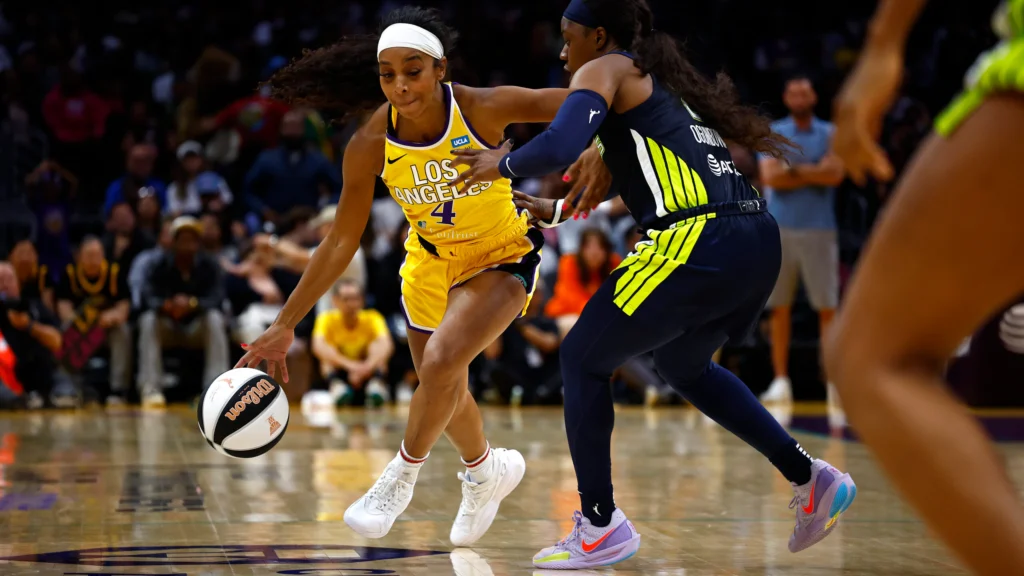 Los Angeles Sparks vs Dallas Wings match player stats