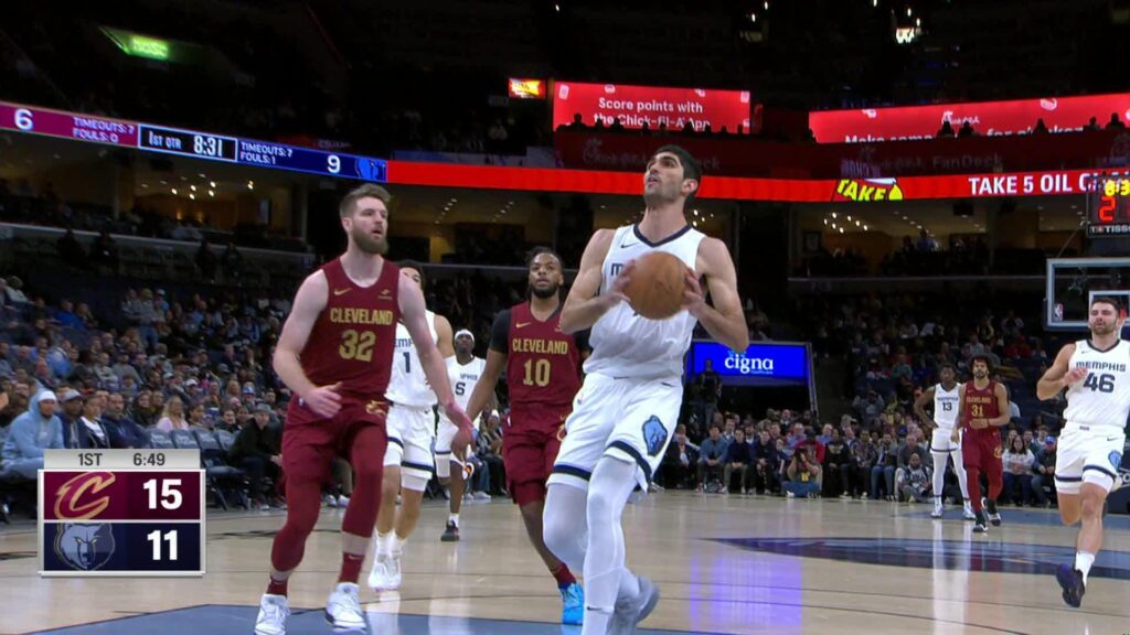 Memphis Grizzlies vs Cleveland Cavaliers Match Player Stats